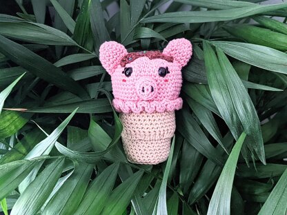 Hoggin Daz | Amigurumi Pig Ice Cream