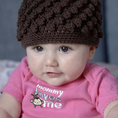 Crochet Baby Hat in Plymouth Dreambaby DK - F484