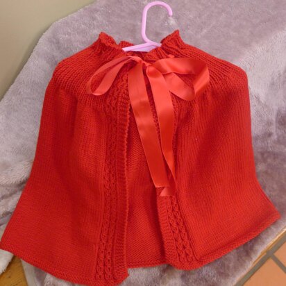 Little Red Riding Hood Cape, Hat sock set