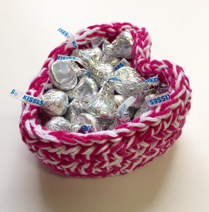 Valentine's Day Heart Basket