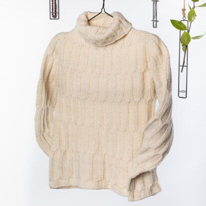 Yarn Vibes Ciara Lattice Sweater PDF