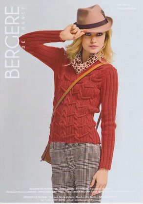 Fitted Sweater in Bergere de France Berlaine - 18013