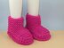 Super Chunky Simple Garter Stitch Ankle Boots