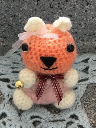 Crochet fully teddy bear