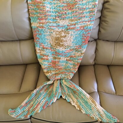 Siren's Tail--A Mermaid Blanket