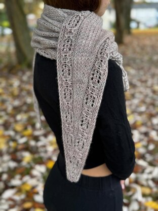Emberveil Shawl