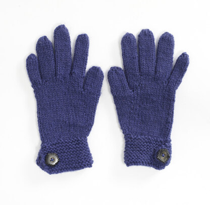 Fledgling Gloves in Lion Brand Wool-Ease - 90370AD