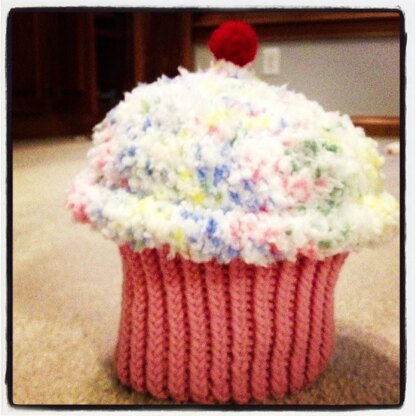 Cupcake Baby Hat