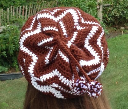 Zig Zag Slouchie 12-118A