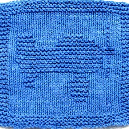 TOY PLANE - knitting pattern