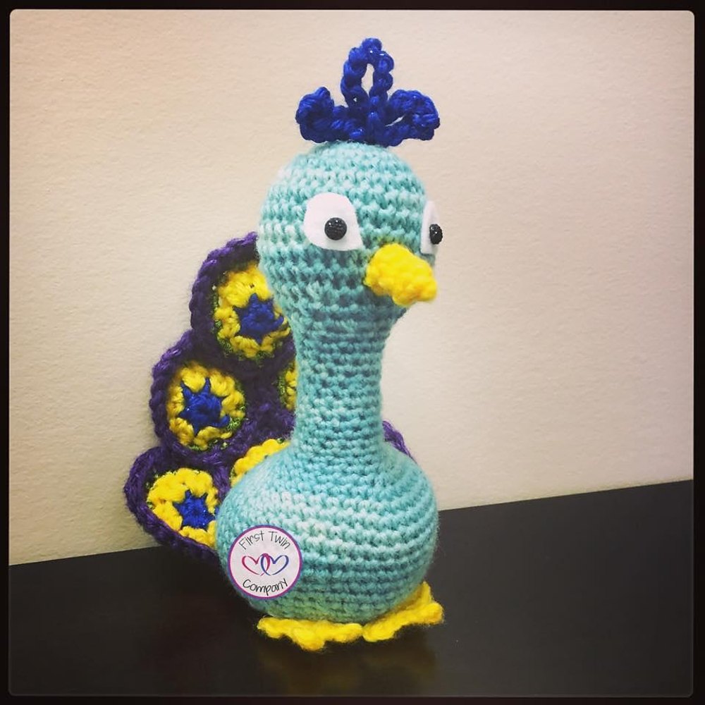 Knit & Crochet Amigurumi Kits - Peacock