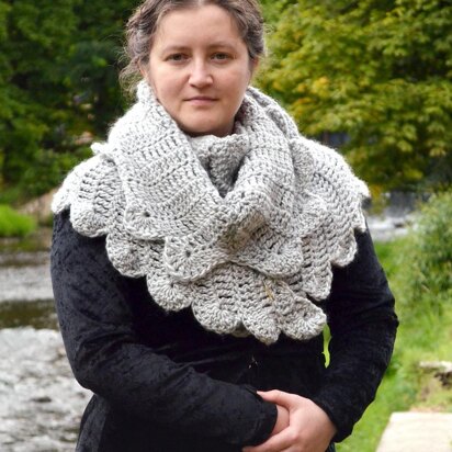 Dove wings shawl