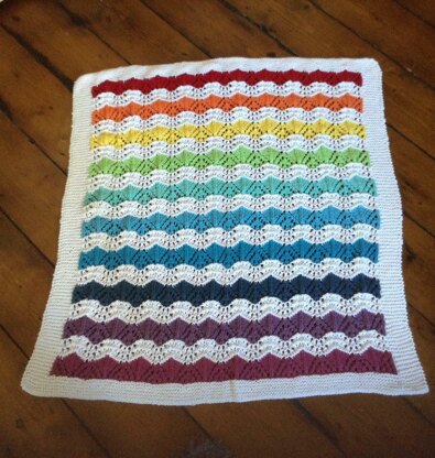 Somewhere Over The Rainbow blanket