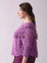 Plum Blossom Pullover in Berroco Tillie - Downloadable PDF