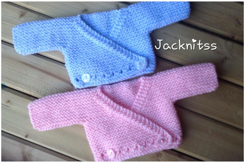 Free baby wrap store cardigan knitting pattern