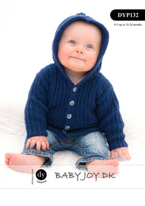 Hooded Cardigan & Bootees in DY Choice Baby Joy DK - DYP132
