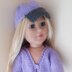 Wisteria Hat for Doll