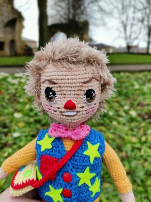 Mr Tumble Crochet Doll