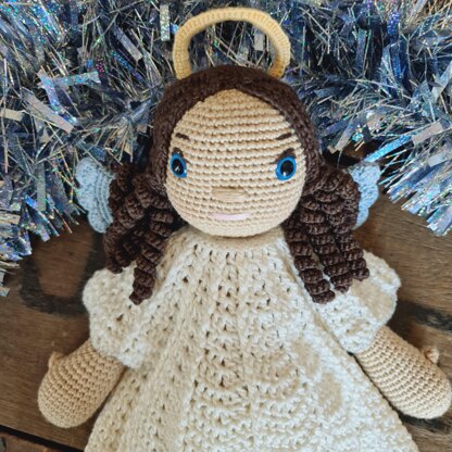 Amigurumi Christmas Angel Maddy Doll