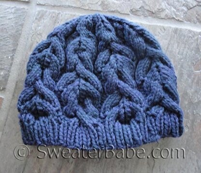 #121 Sumptuously Cabled Hat
