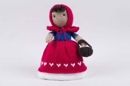 Topsty Turvy Red Riding Hood in Deramores Studio DK Acrylic - Downloadable PDF