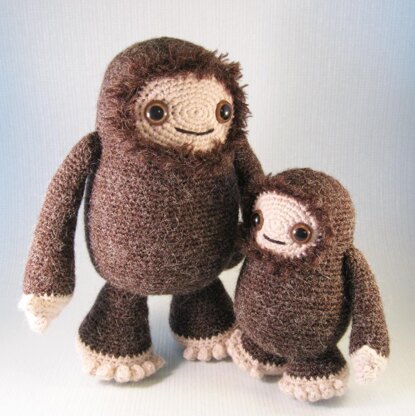 Yeti and Bigfoot Amigurumi Pattern