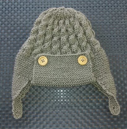 Dayton Cabled Aviator Hat for Archie