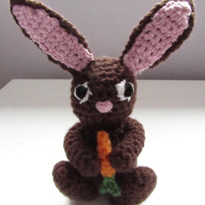 Sleepy bunny amigurumi pattern