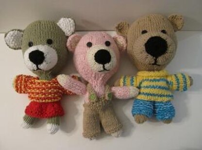 Knitkinz Bear Family