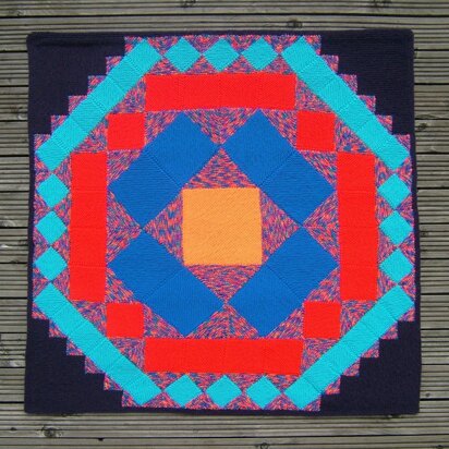 Pythagorean Ripples - knitting pattern