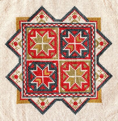 Avlea Folk Embroidery Star Of Chios - Downloadable PDF