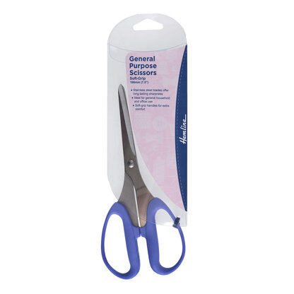 Hemline General Purpose Scissors 19cm/7.5in