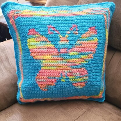 Mariposa Butterfly Cushion