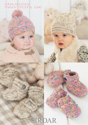 Accessories in Sirdar Snuggly Tiny Tots DK - 1491 - Downloadable PDF