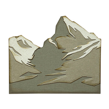 Sizzix Thinlits Die Set - Mountain Top by Tim Holtz