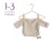 Size 1-3 months - Nur Crossed Jacket