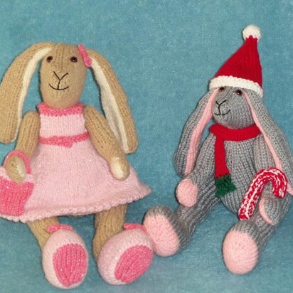 Laney Long Legs Bunny Rabbit - knitting pattern