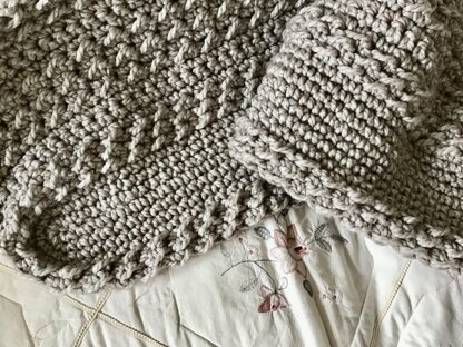Silver Lining Baby Blanket