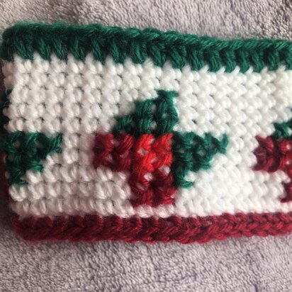 Holly Jolly Coffee Cup Cozy