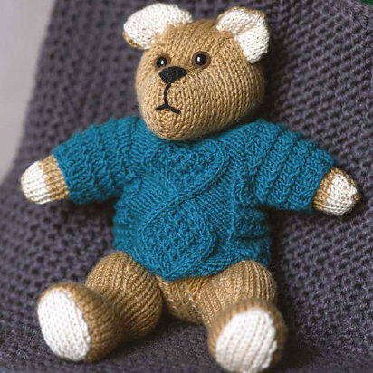 Ella Rae 1140-07 Teddy Bear in Sweater PDF