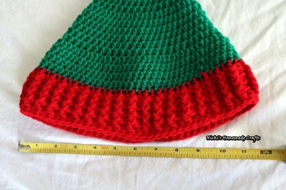 Elf hat with Pom-pom