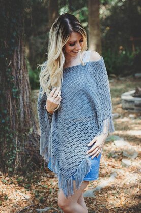 Beginner Lace Crochet Poncho