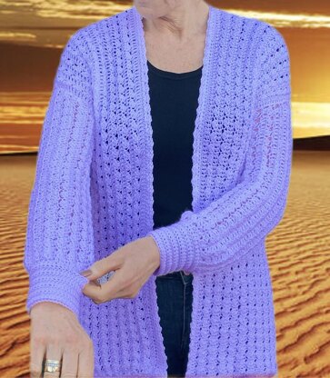 Mystical Marrakech Cardigan Crochet pattern by Crojennifer | LoveCrafts