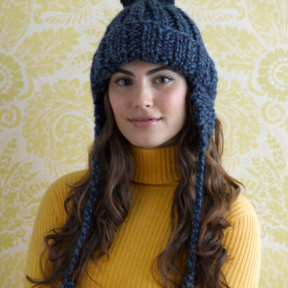 Brisbane Hat in Lion Brand Wool-Ease Thick & Quick - L20506C