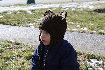 Bear Earflap Hat