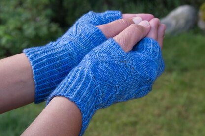 Glass Ripple Mitts