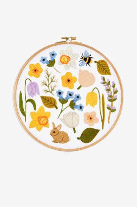 DMC Spring Embroidery Pattern - PAT165 - Downloadable PDF