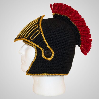 Knight Helmet Crochet pattern by Joni Memmott LoveCrafts