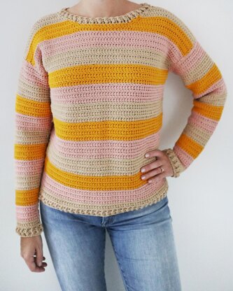 Sunset Stripes Sweater