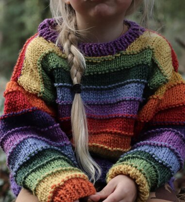 Purple on sale rainbow jumper